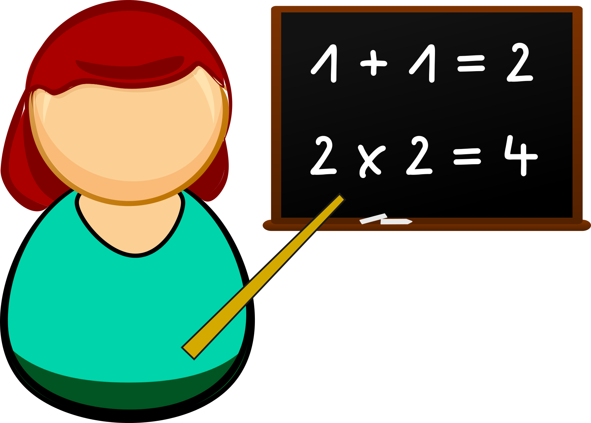 Teacher Teaching Math